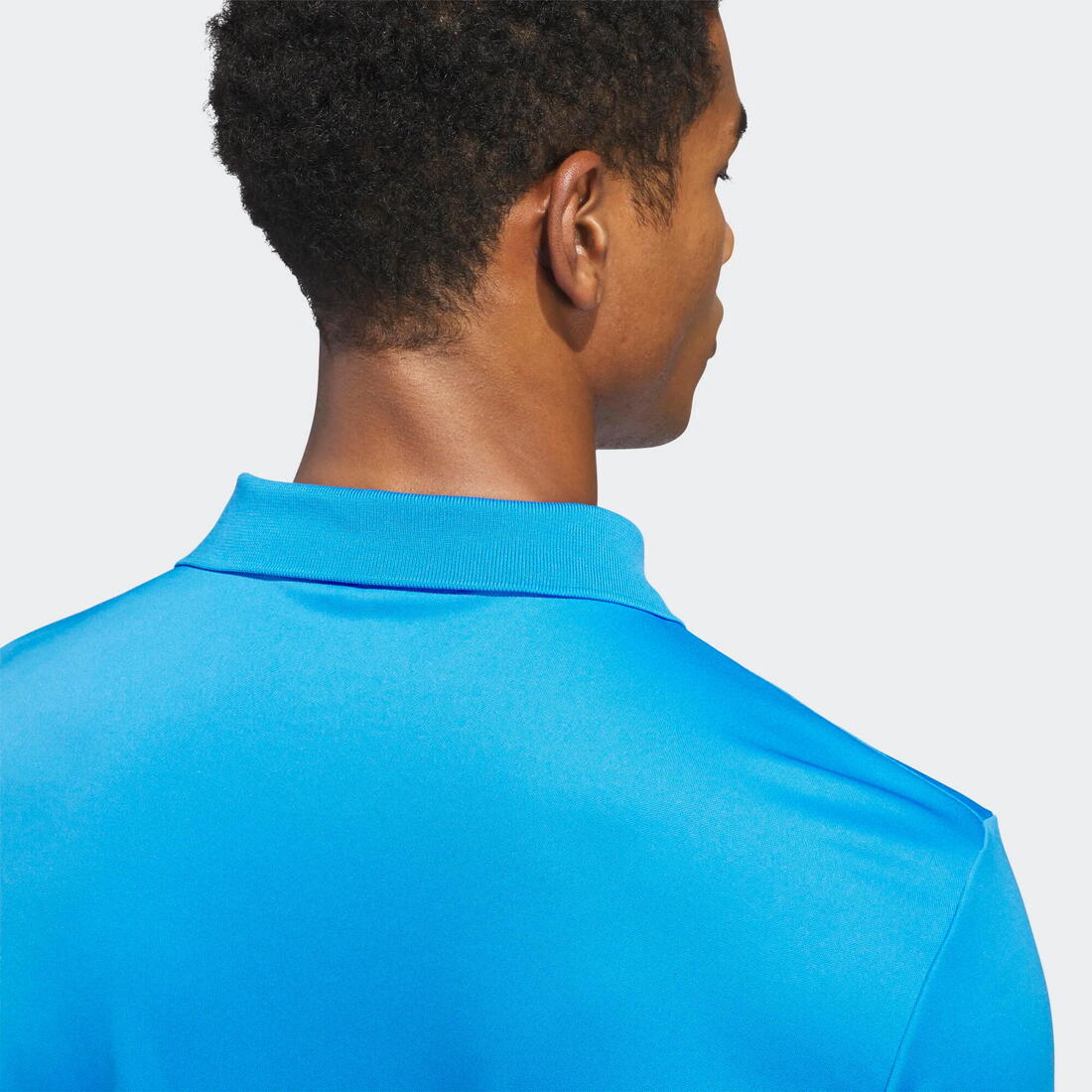 Polo de golf performance manches courtes homme, bleu
