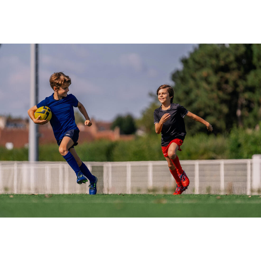 Chaussettes hautes de rugby Enfant - R500