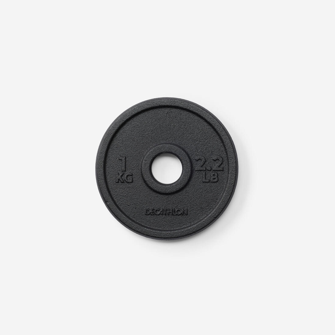Kit haltères de musculation 20 kg avec disque de fonte en partie recyclée