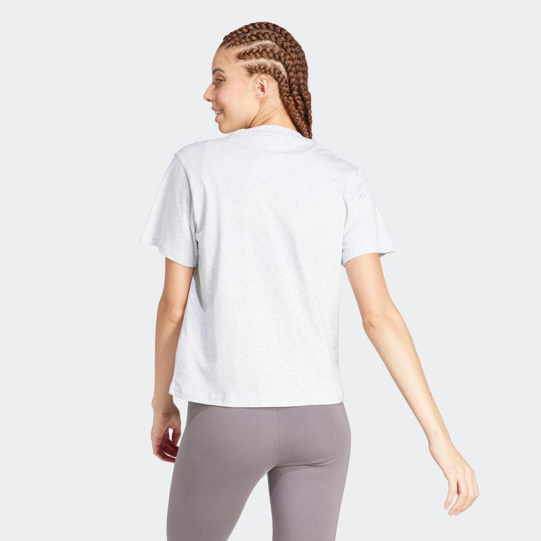 T-shirt de fitness en coton femme