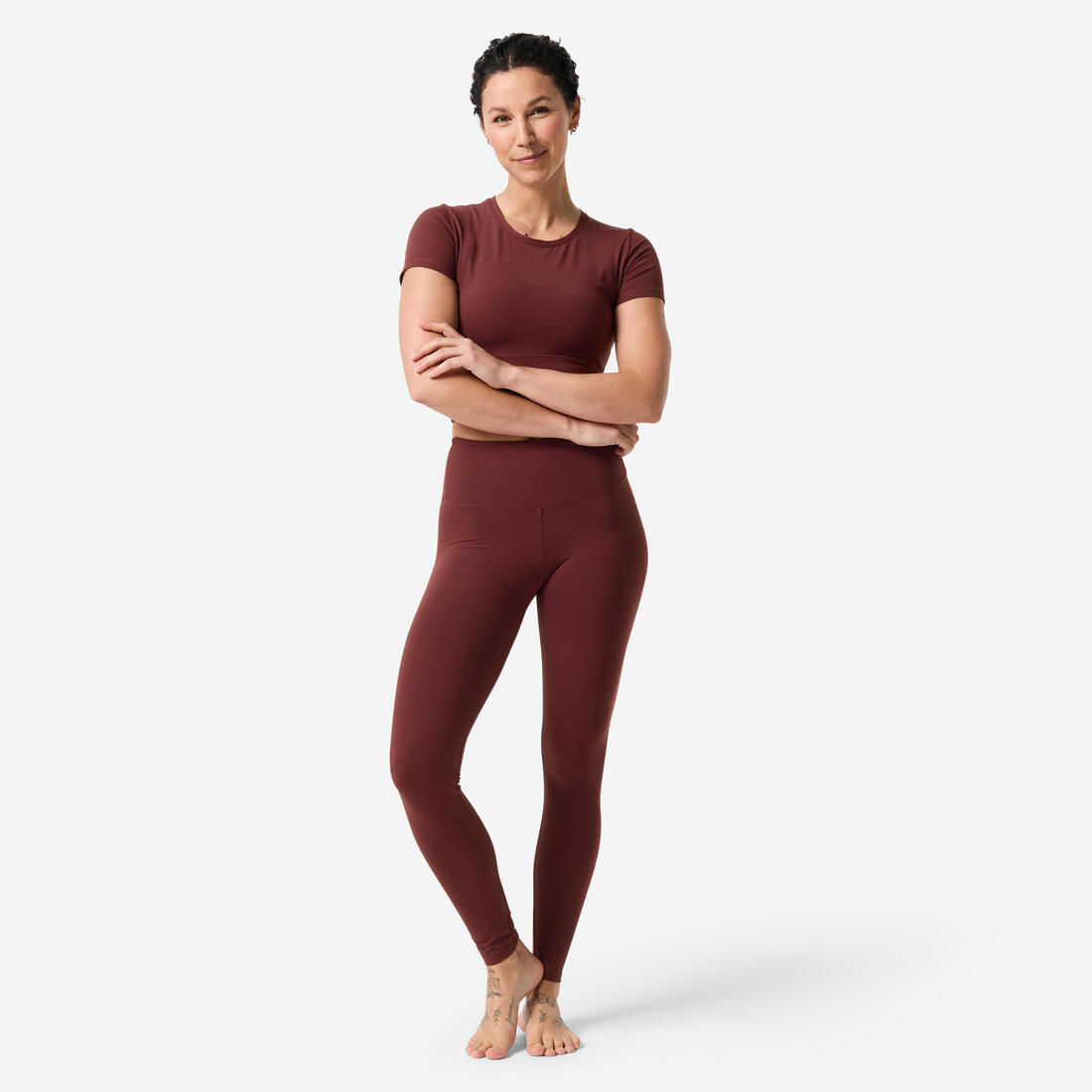 Legging de yoga et pilates doux femme