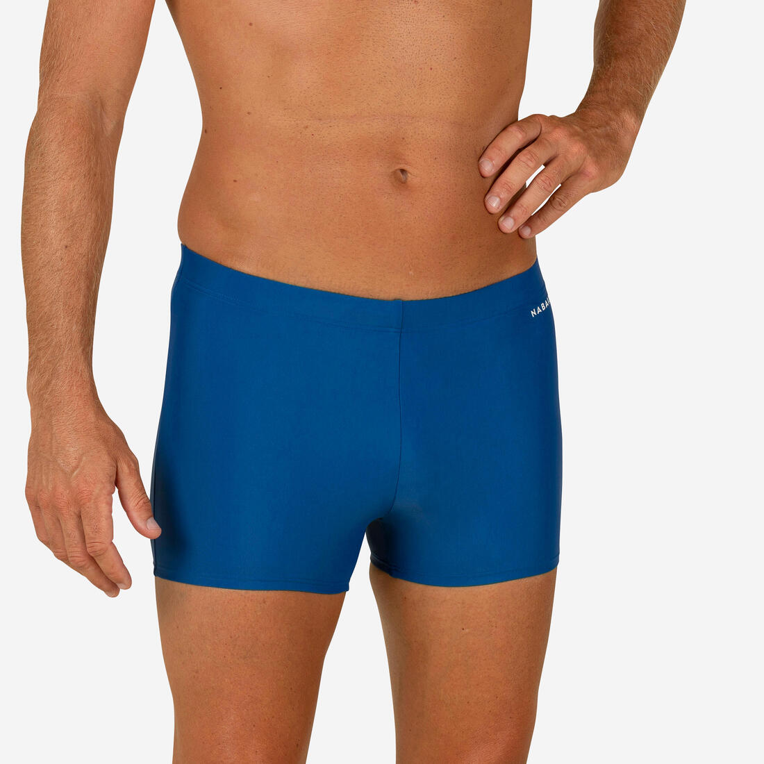 Maillot de bain natation homme  - boxer 100 basic - bleu