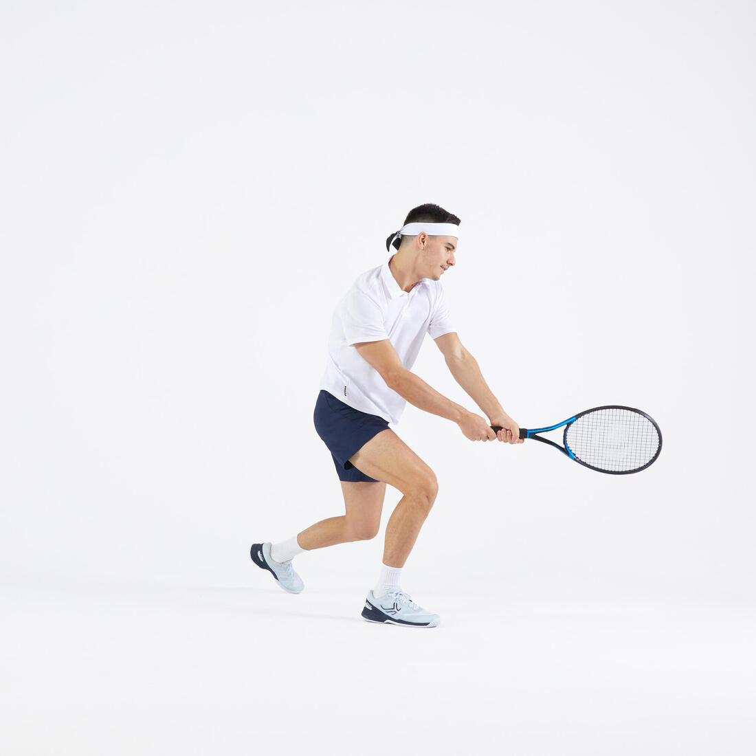 Polo de tennis manches courtes homme, Essential