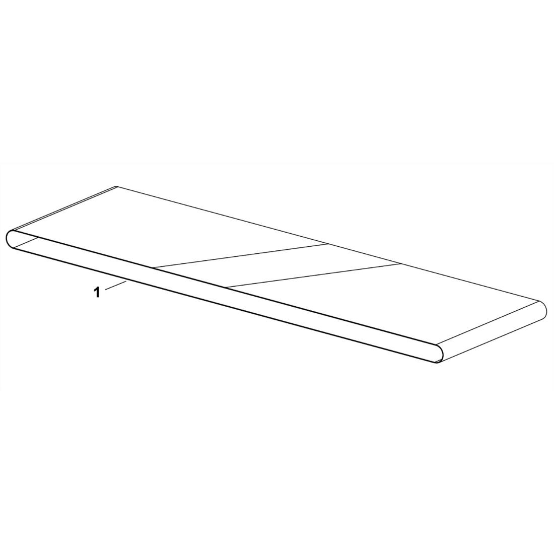 BANDE DE COURSE 2630x457x1,4 mm