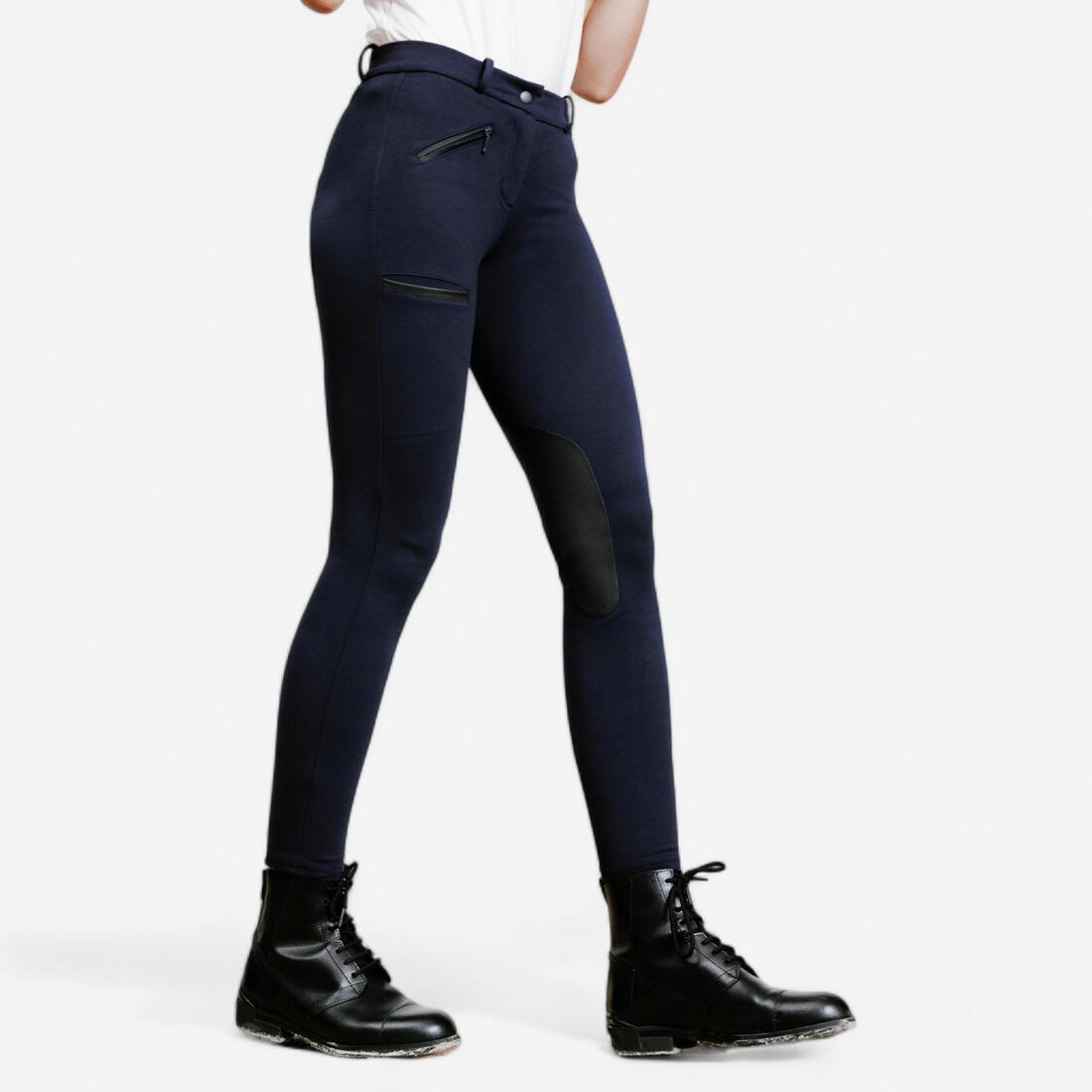Pantalon équitation basanes Femme - 140