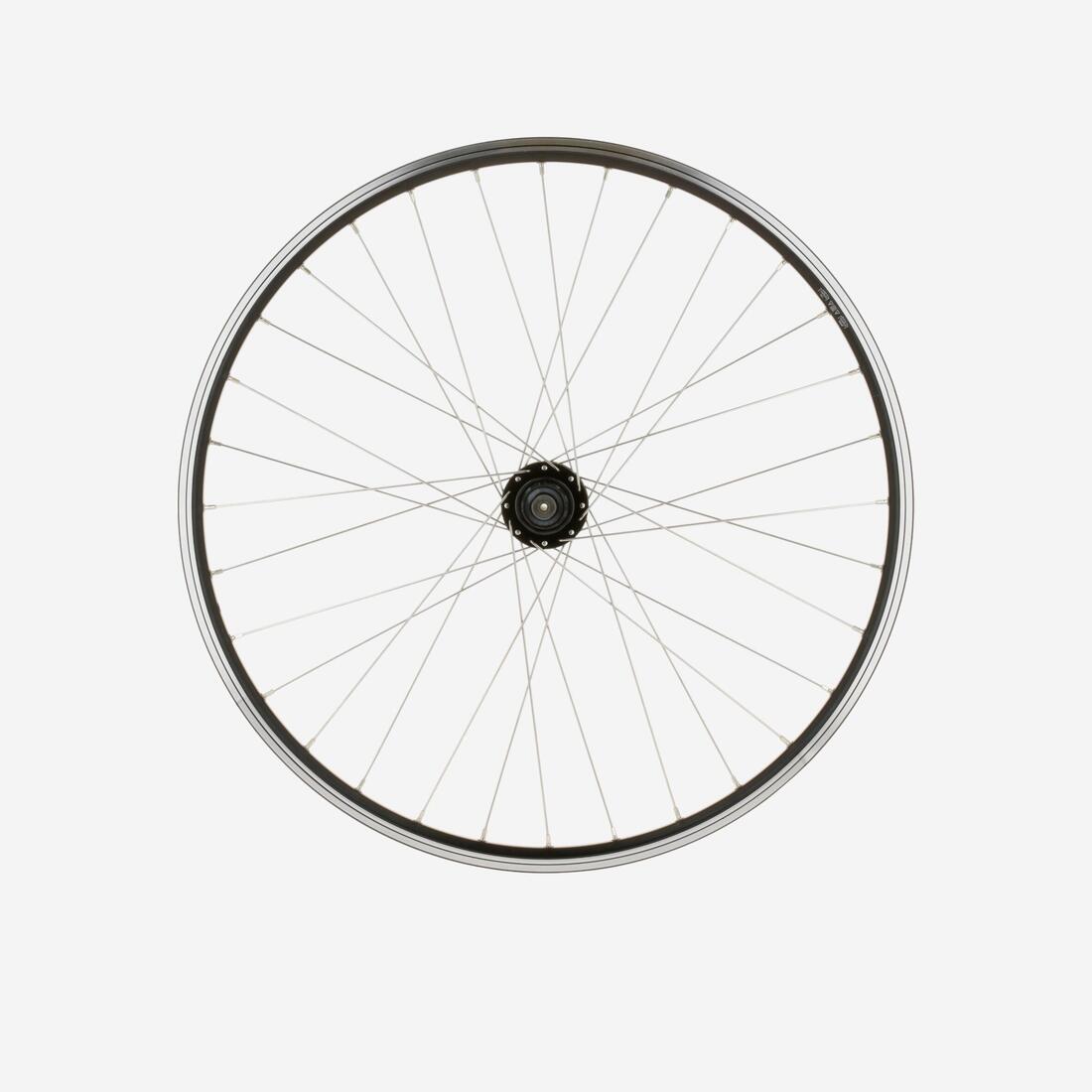 ROUE VTT ARRIÈRE 26" DOUBLE PAROI FREINAGE DISQUE/V-BRAKE A CASSETTE ET QR