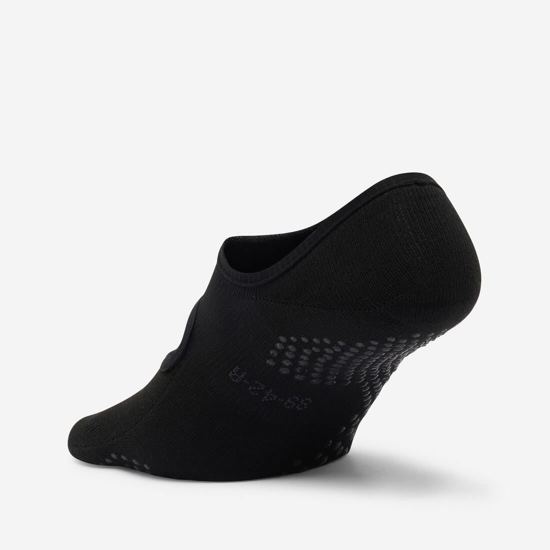 Chaussettes antidérapantes femme, noir