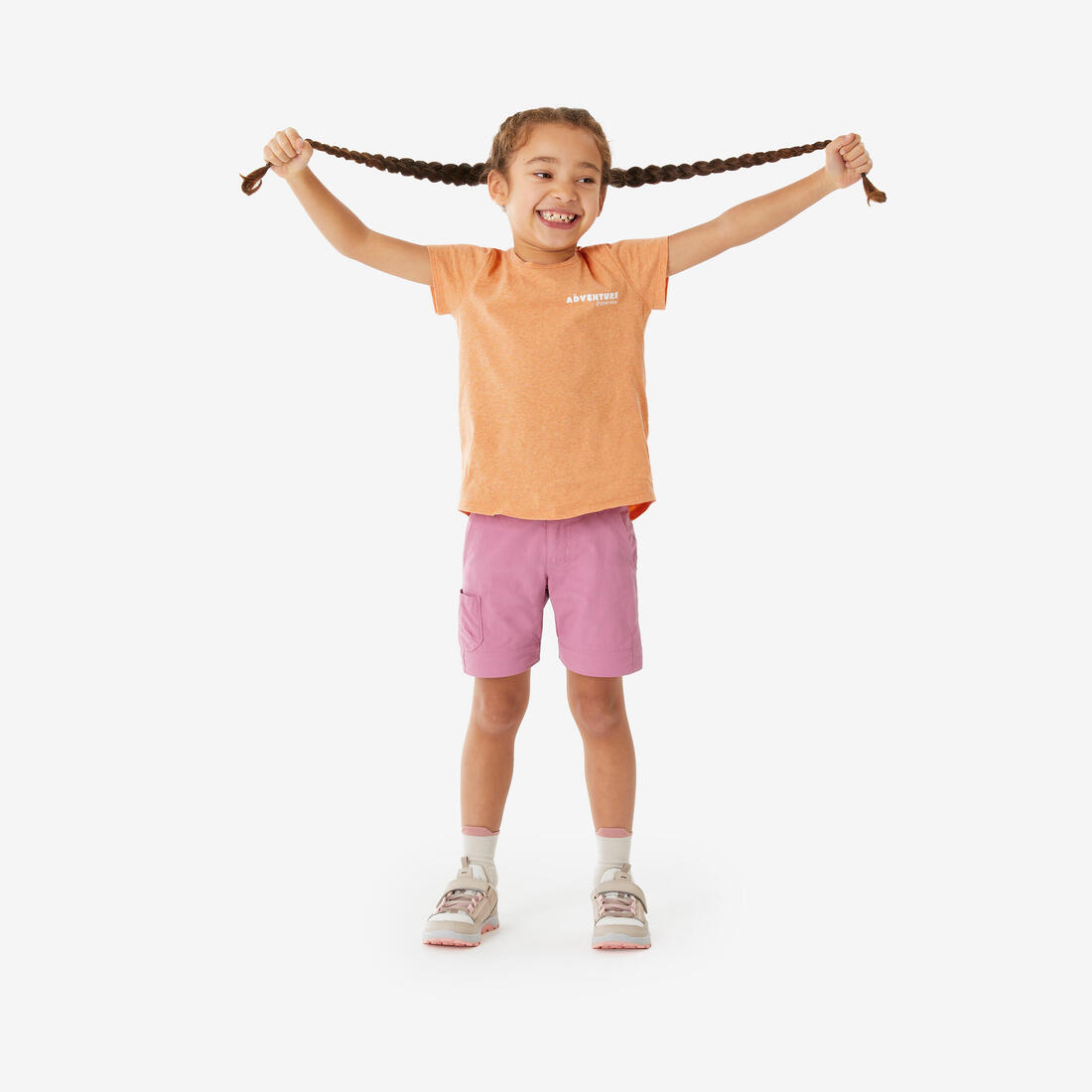 Pantalon de randonnée modulable enfant 2-6 ans, MH500