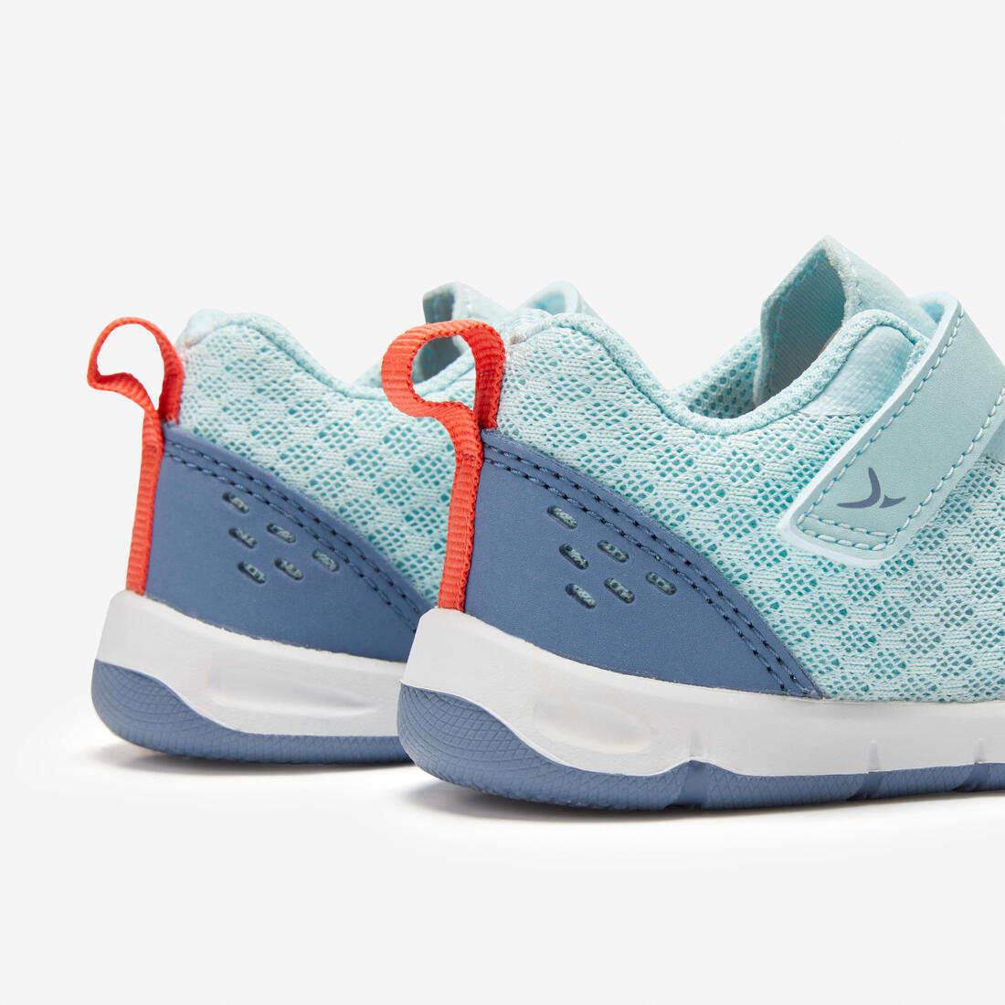 Chaussures de sport à scratch respirantes et confortables bébé, noir et