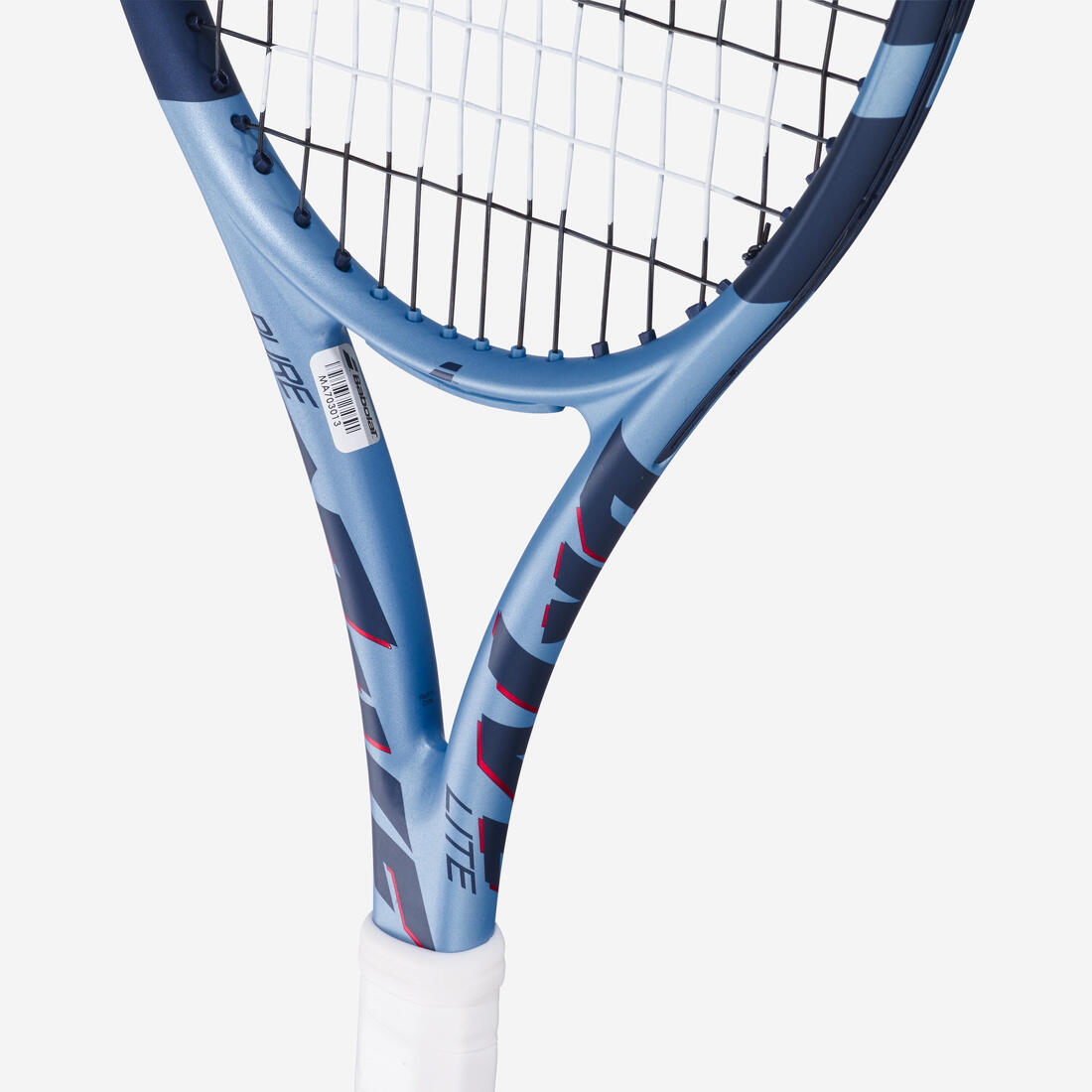 Raquette de tennis adulte - babolat pure drive lite bleu clair 270g