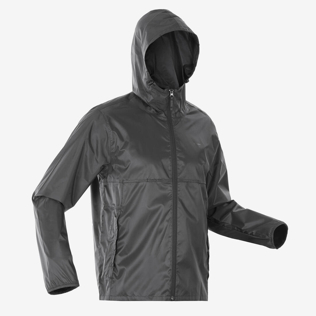 Veste de randonnée coupe-vent imperméable homme, Raincut Full Zip