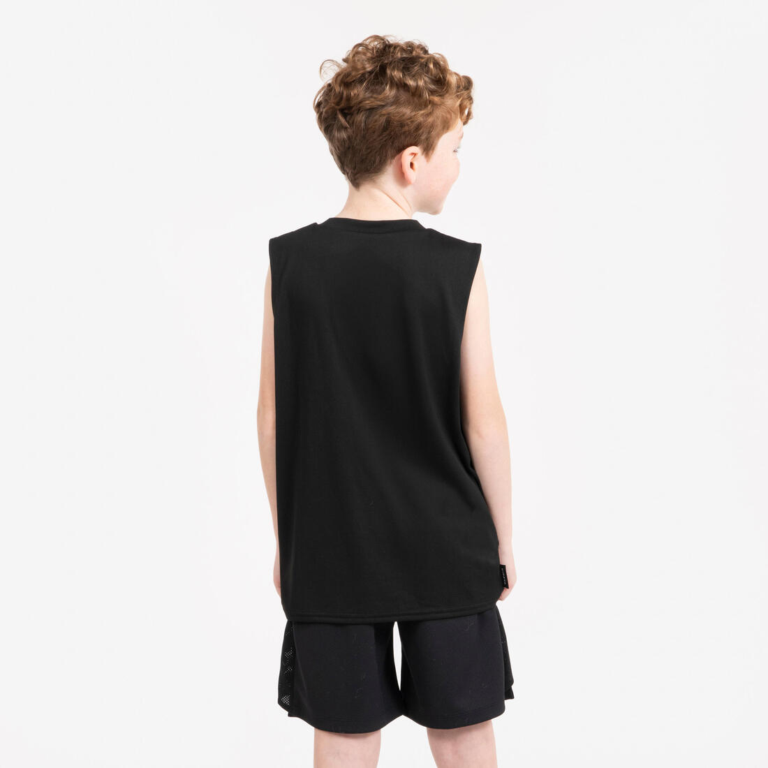 MAILLOT BASKETBALL SANS MANCHE ENFANT - TS500 FAST