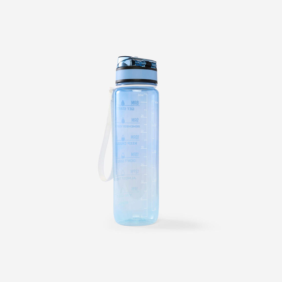Gourde de fitness motivation 1 litre