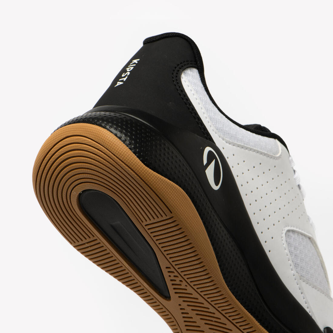 Chaussures de handball adulte, HB100 noir blanc
