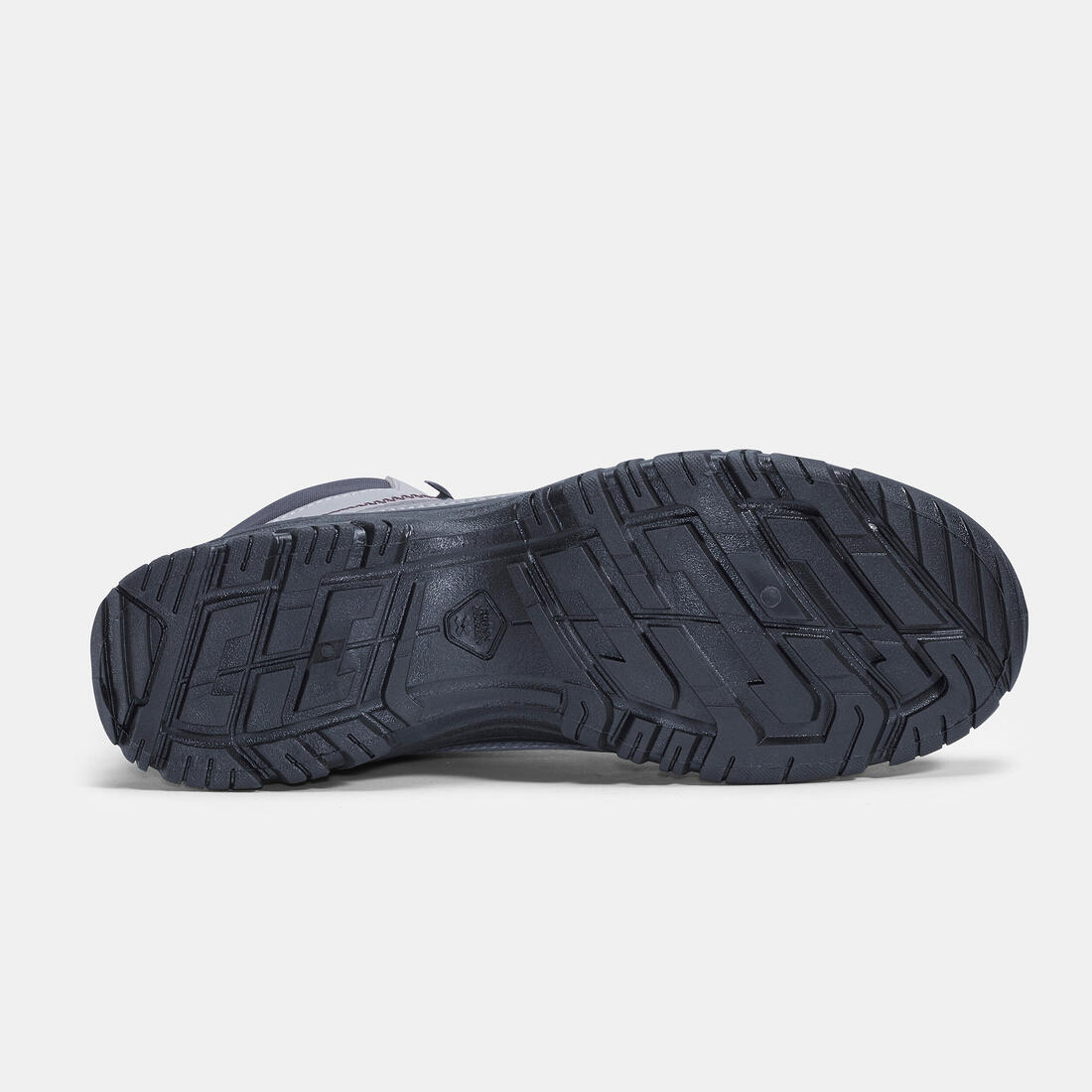 Chaussures de randonnée mid femme, NH100 gris