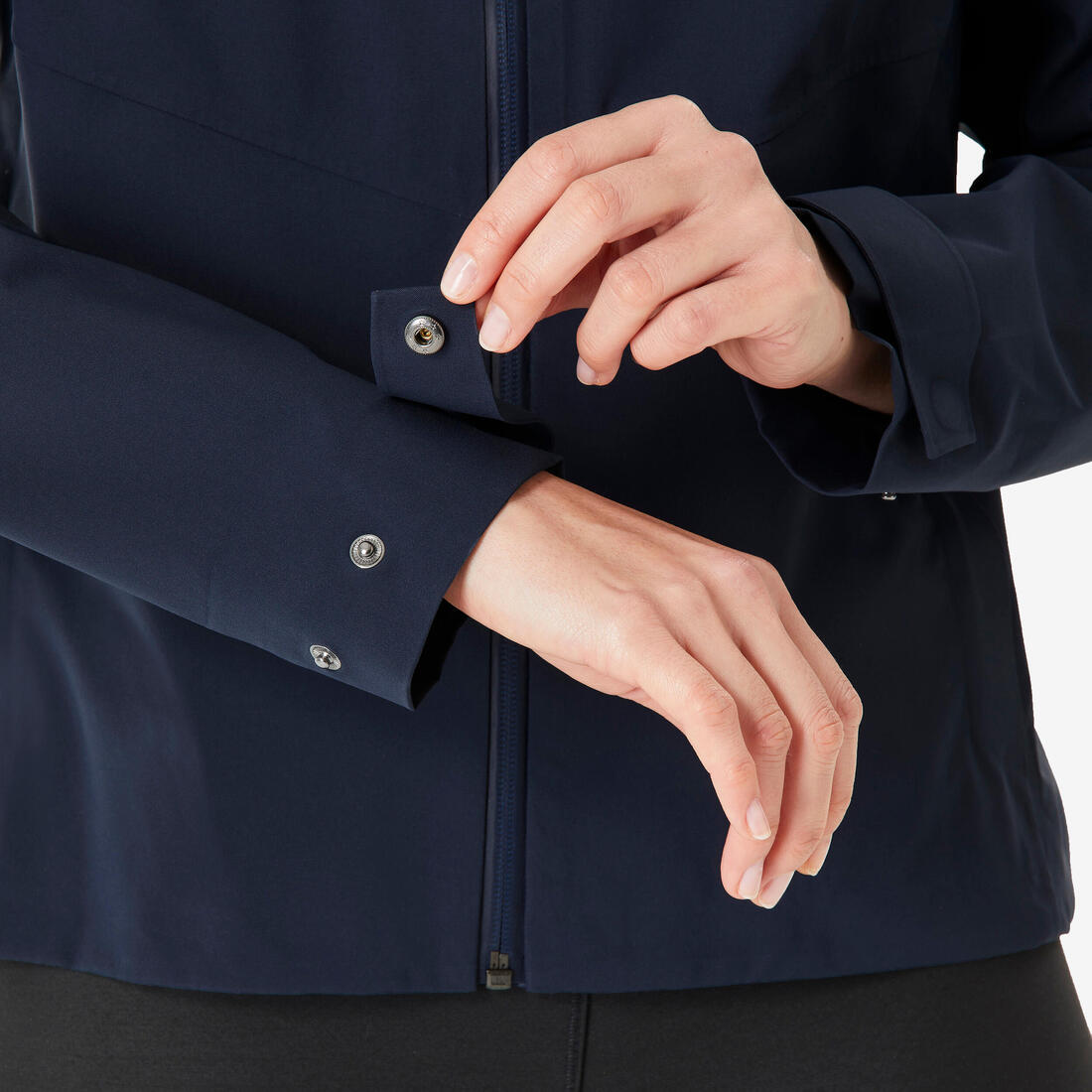 Veste de randonnée imperméable femme, MH100