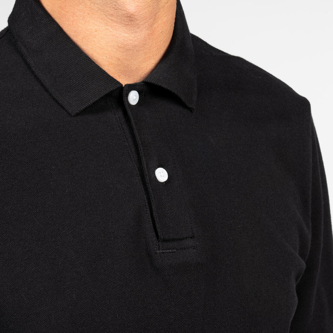 Polo de golf en coton polyester manches courtes homme, MW500