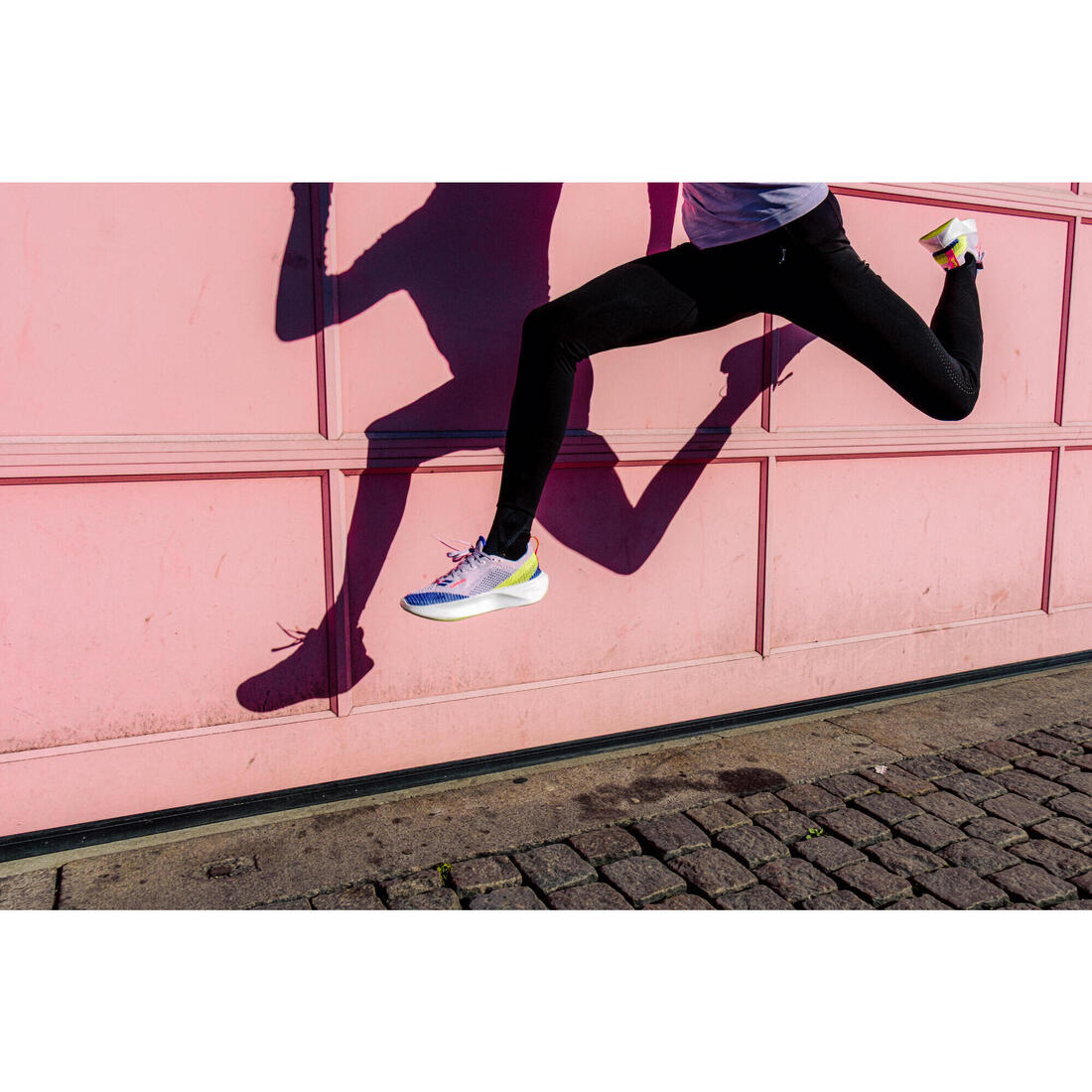 Chaussures de Running Femme, Kiprun KipX violette