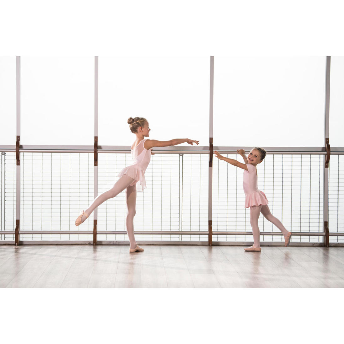 Jupette danse classique en voile fille