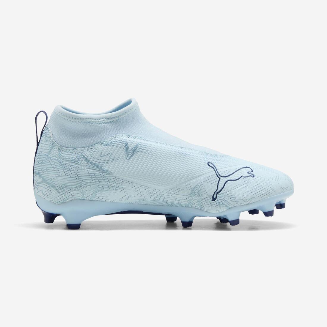 ULTRA 6 MATCH Laceless Chaussure FG/AG Enfant Bleu