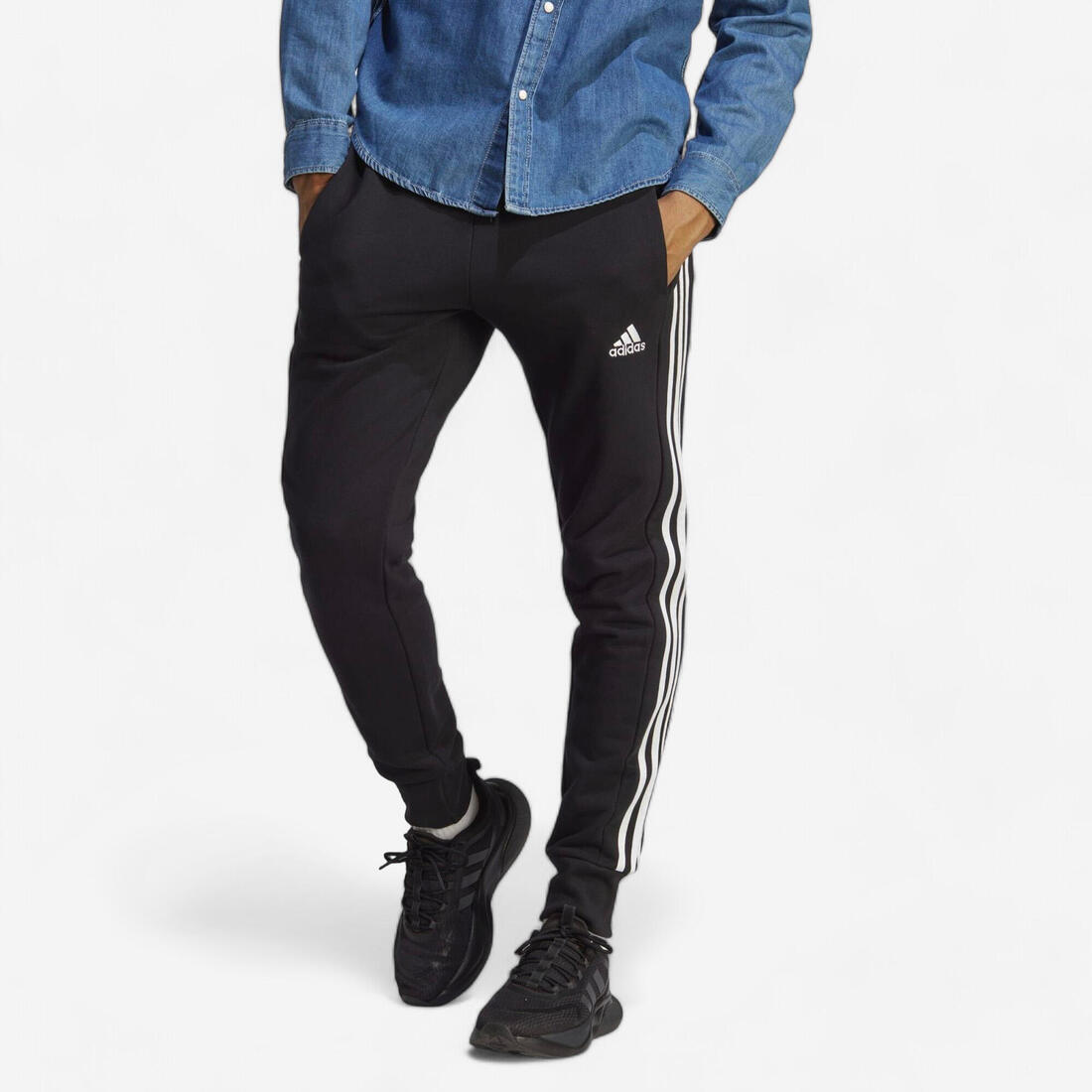 PANTALON JOGGING DE FITNESS ADIDAS HOMME NOIR