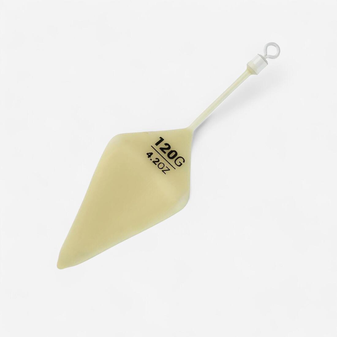 Plomb pyramide phospho siliconé en surfcasting