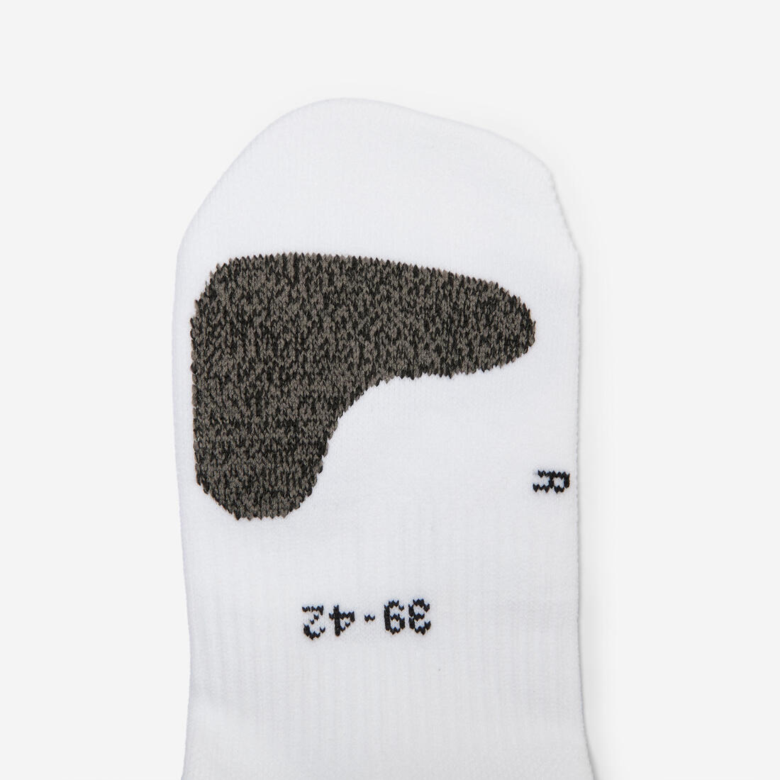Chaussettes de fitness mi-mollet x3, blanc