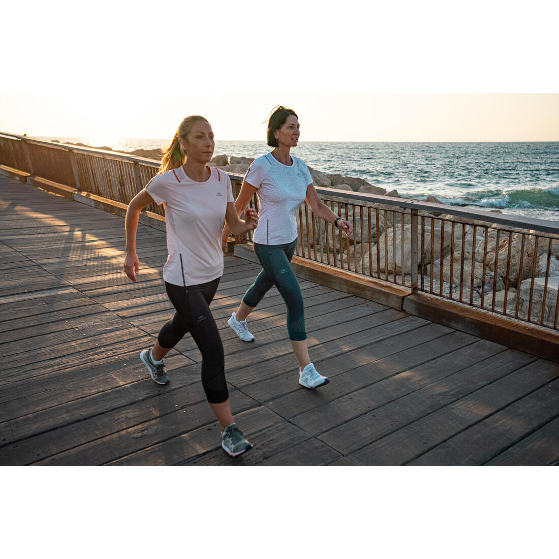 Chaussures marche sportive femme PW 540 Flex-H+ kaki / rose