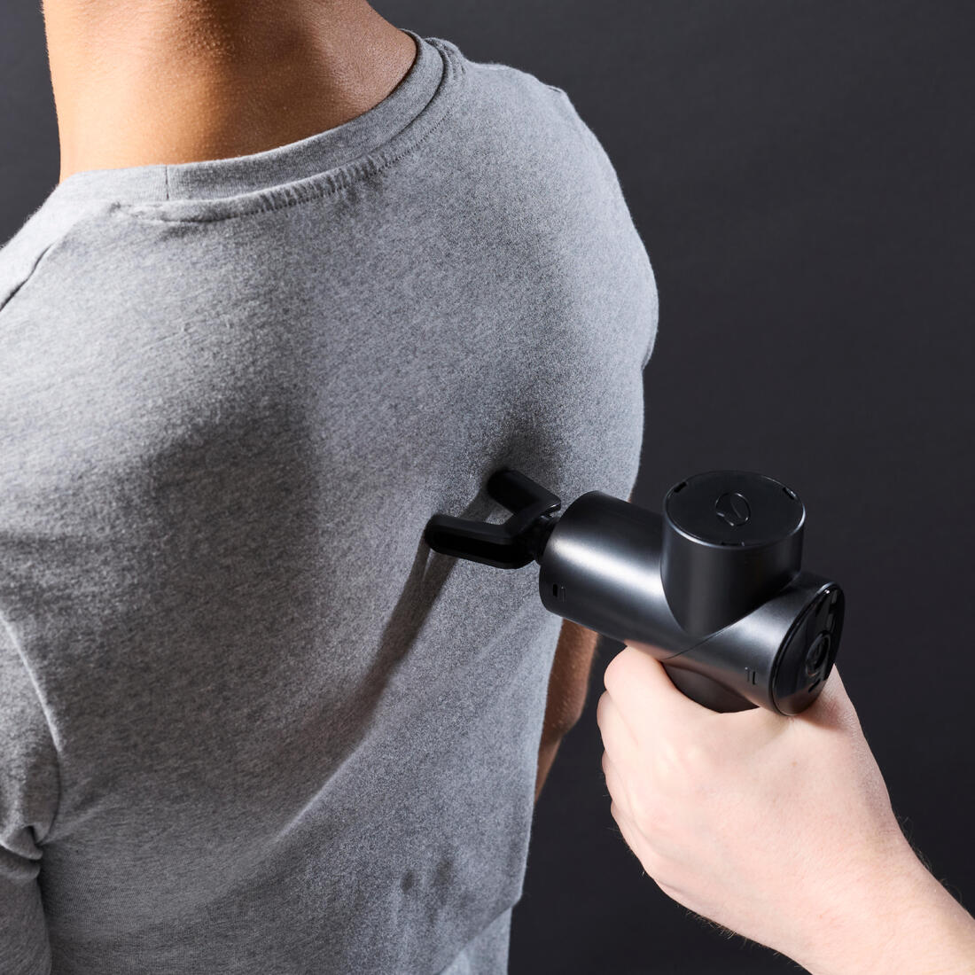 Mini pistolet de massage 10mm 4 embouts