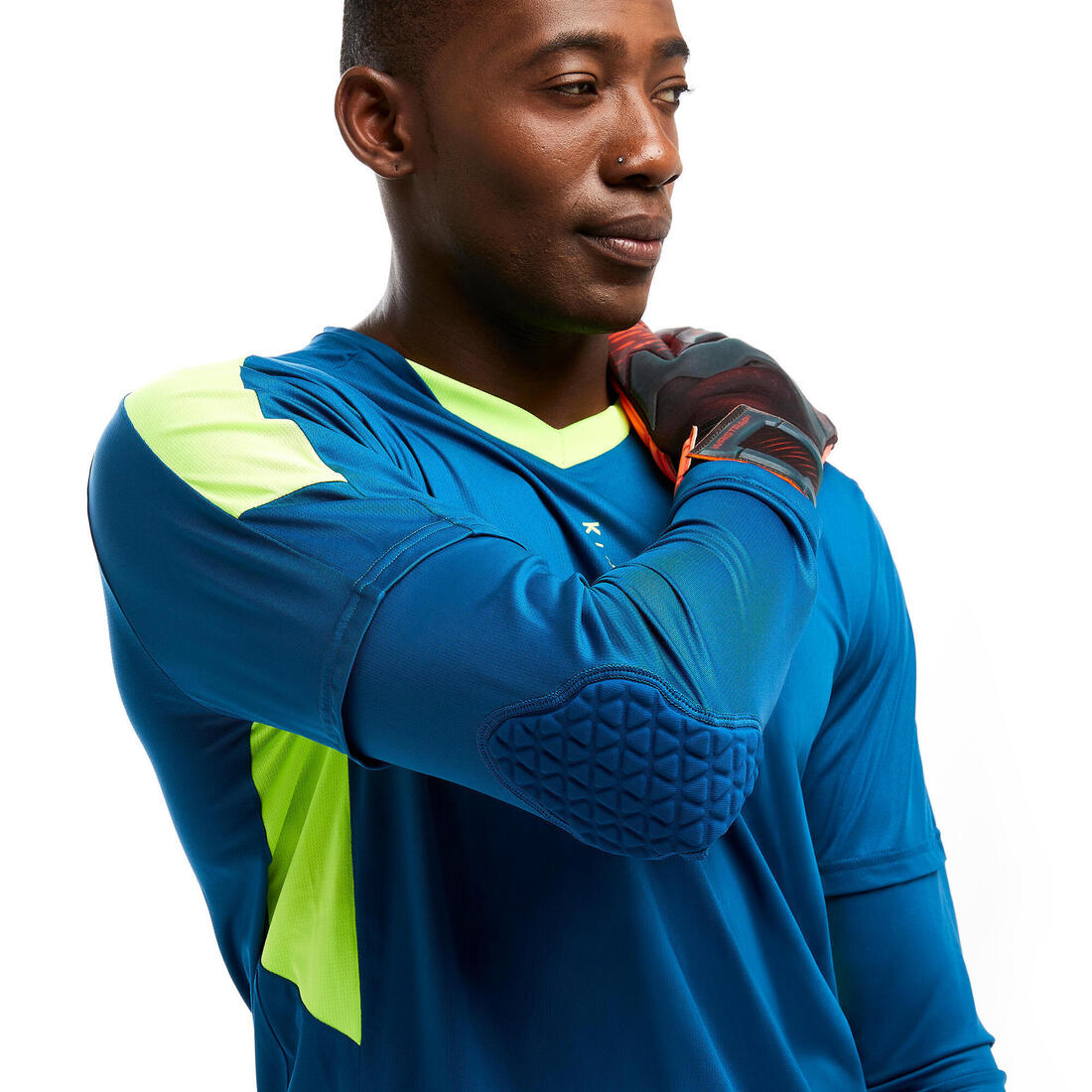 Maillot de gardien de but adulte F500 bleu