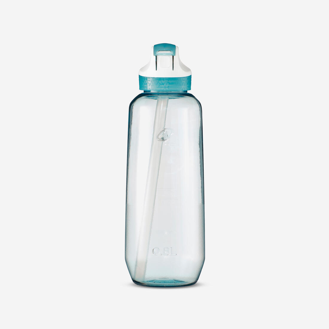 Gourde Ecozen® 0,8L avec bouchon instantané pipette et paille pour la randonnée