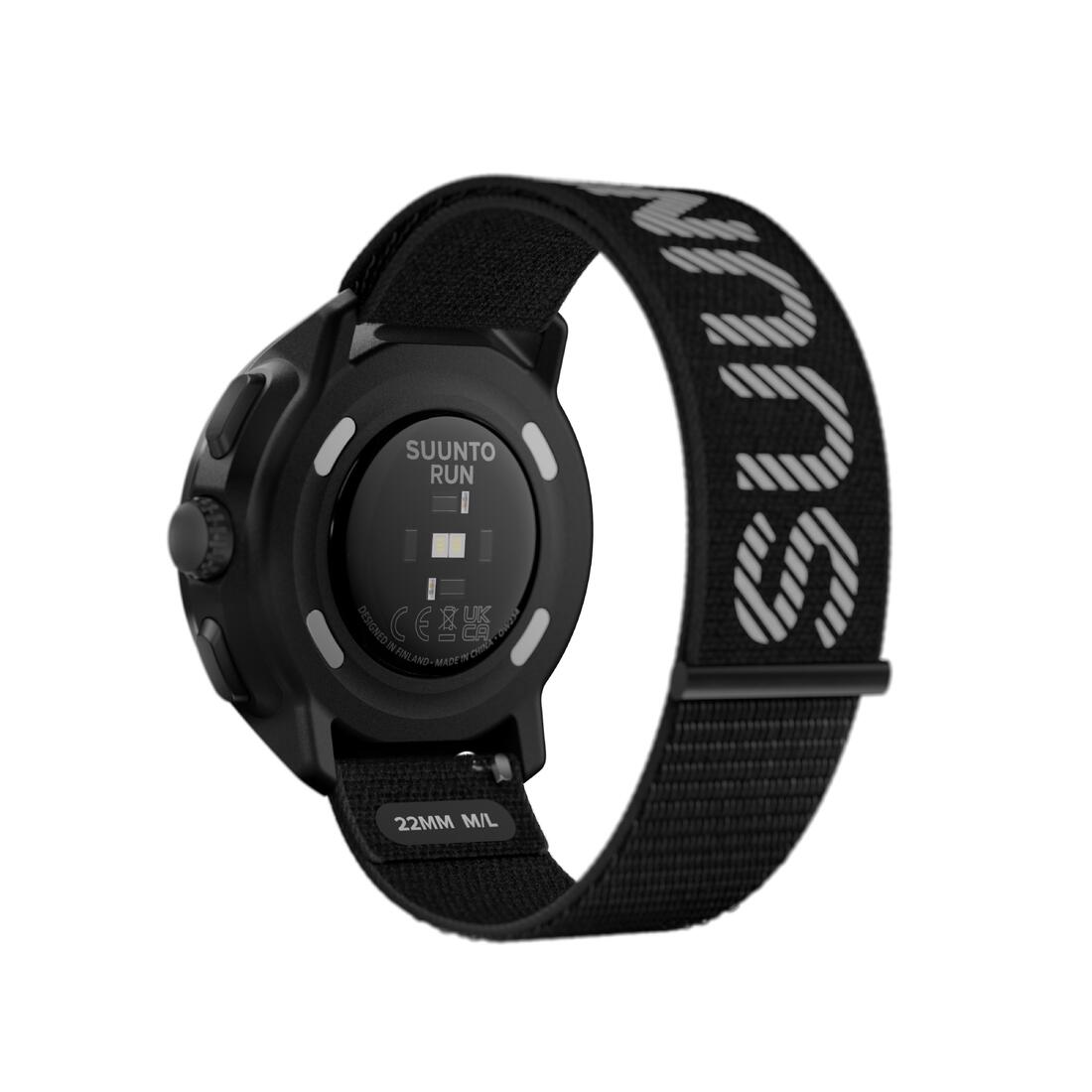 Montre GPS sport et course à pied SUUNTO RUN All Black