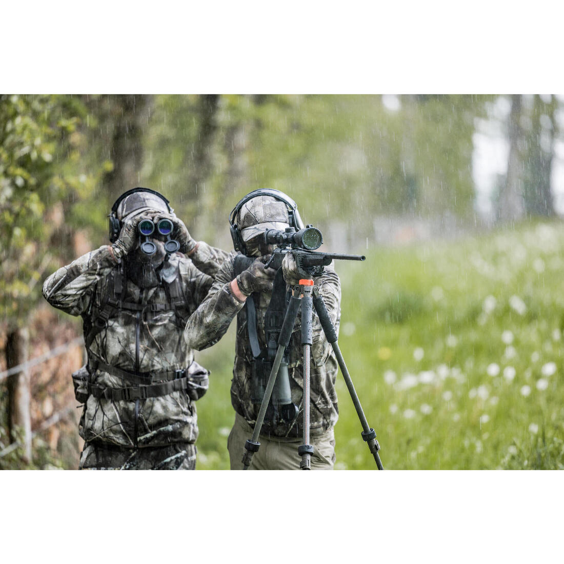 Jumelles chasse kaki étanches 900 10x42