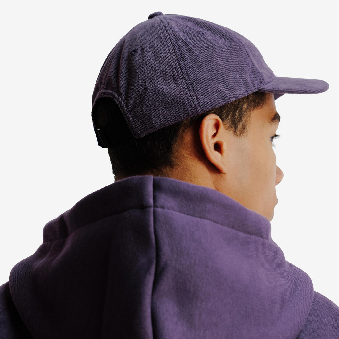 Casquette Baseball en velours, Elementals, violet foncé