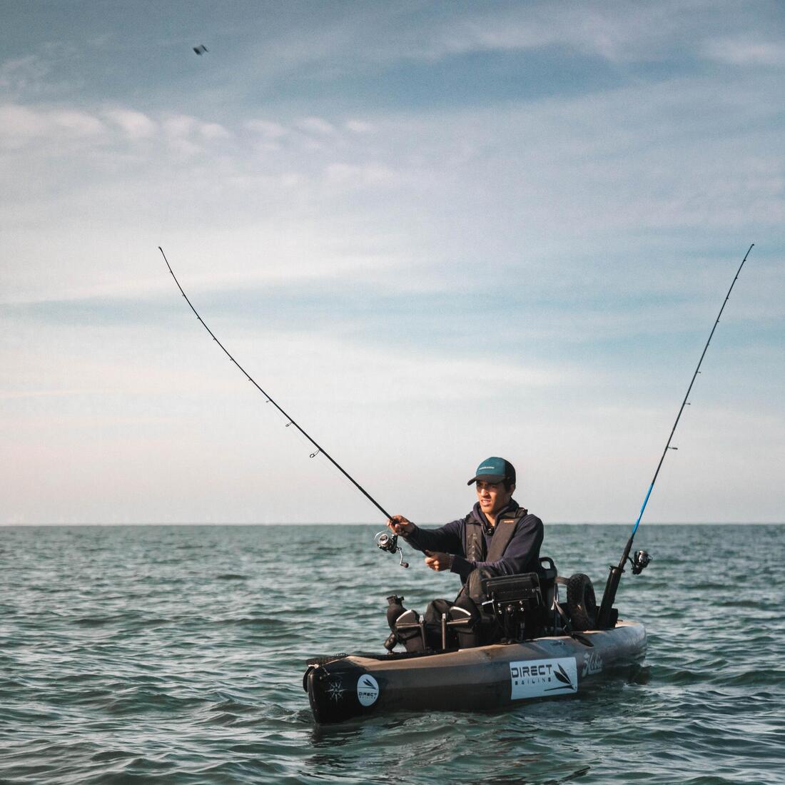 Canne spinning pêche au leurre en mer ILICIUM 500 2.10m 10-40g