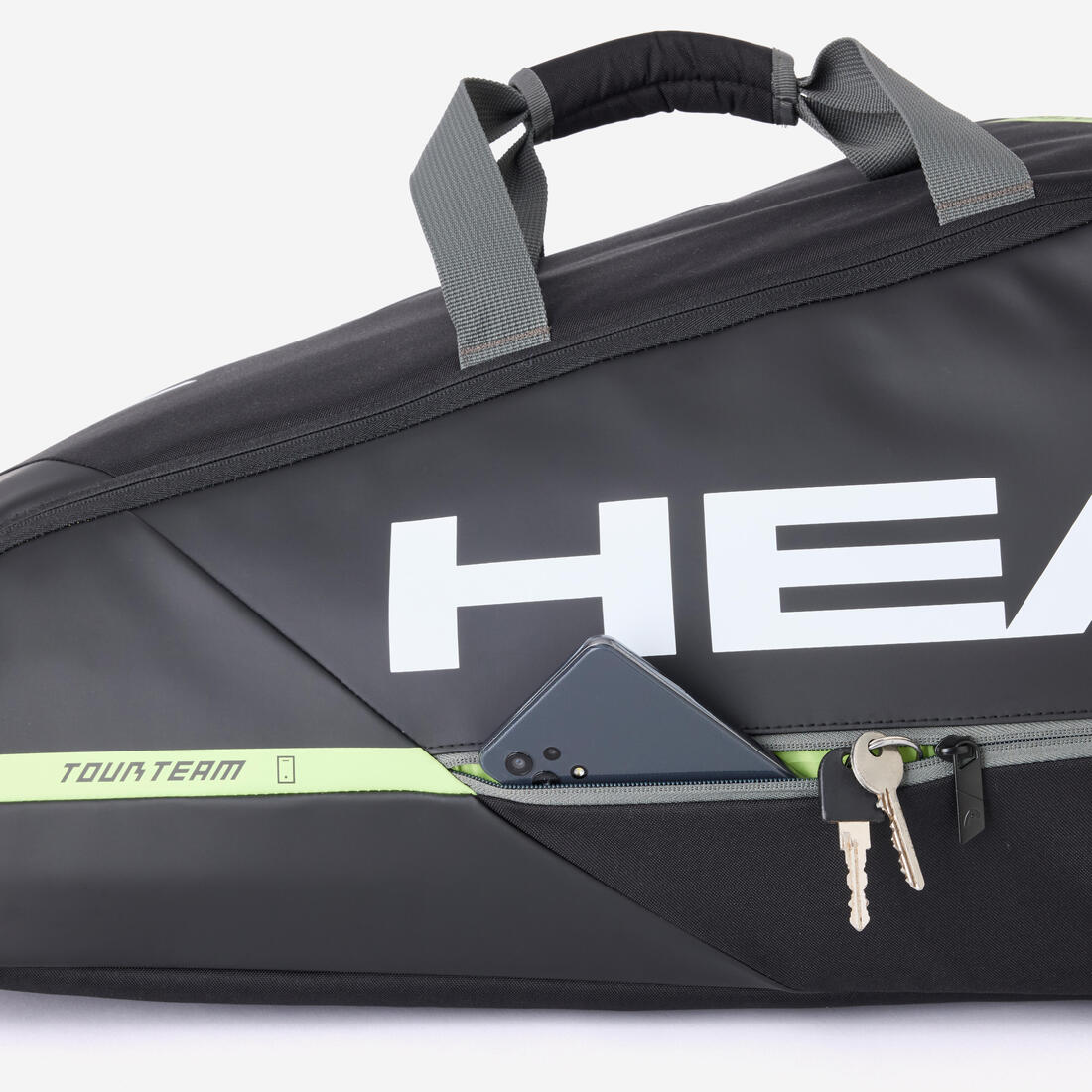 Sac de tennis - Head super combi 9r noir jaune
