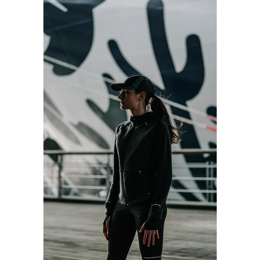 Veste chaude de running Femme, KIPRUN Run 500 Warm