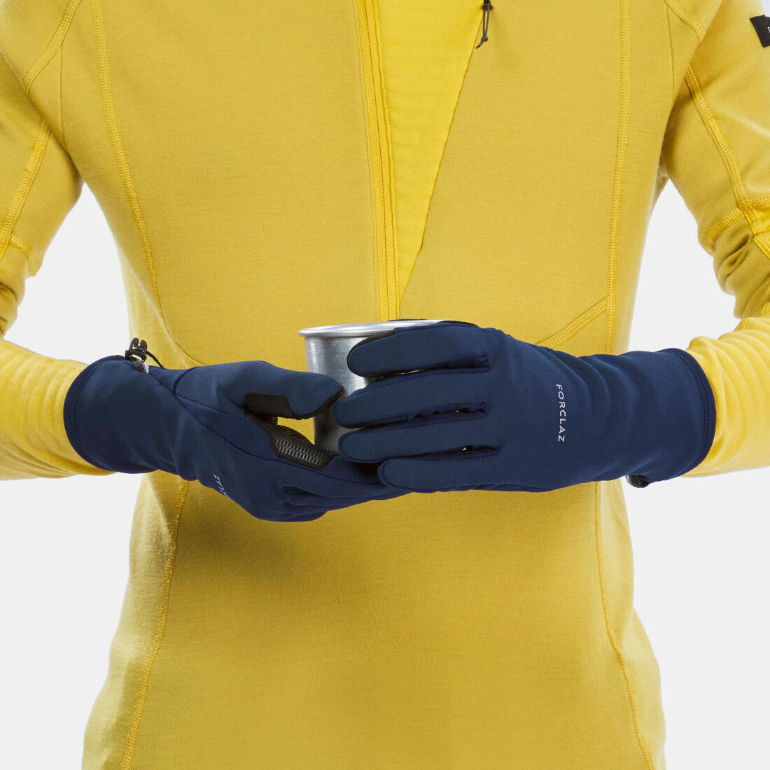Gants tactiles et stretch de trekking adultes, MT500