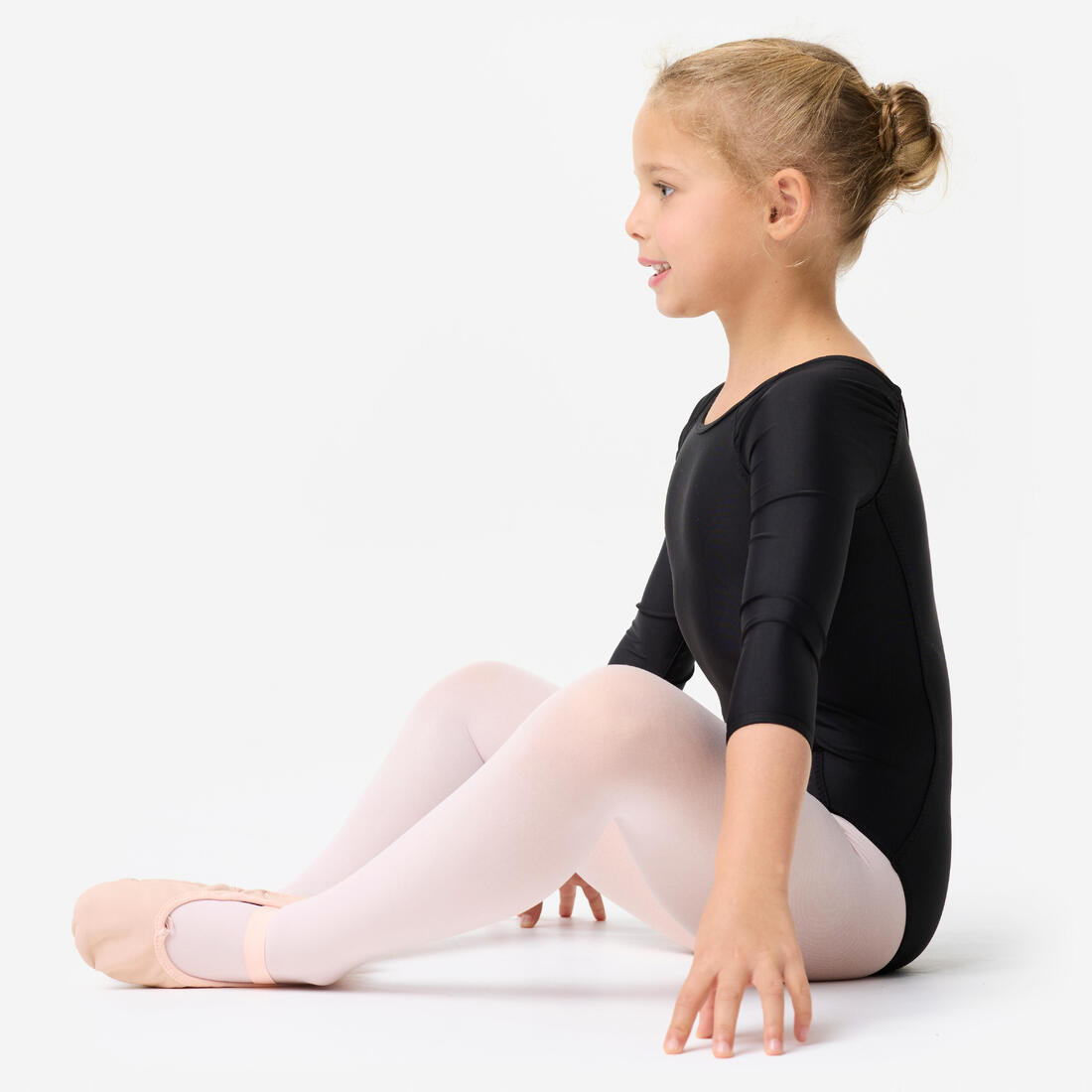 Justaucorps danse classique à manches longues fille