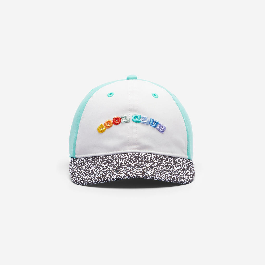 Casquette multisport ajustable bébé mixte, Rose blanc terracotta