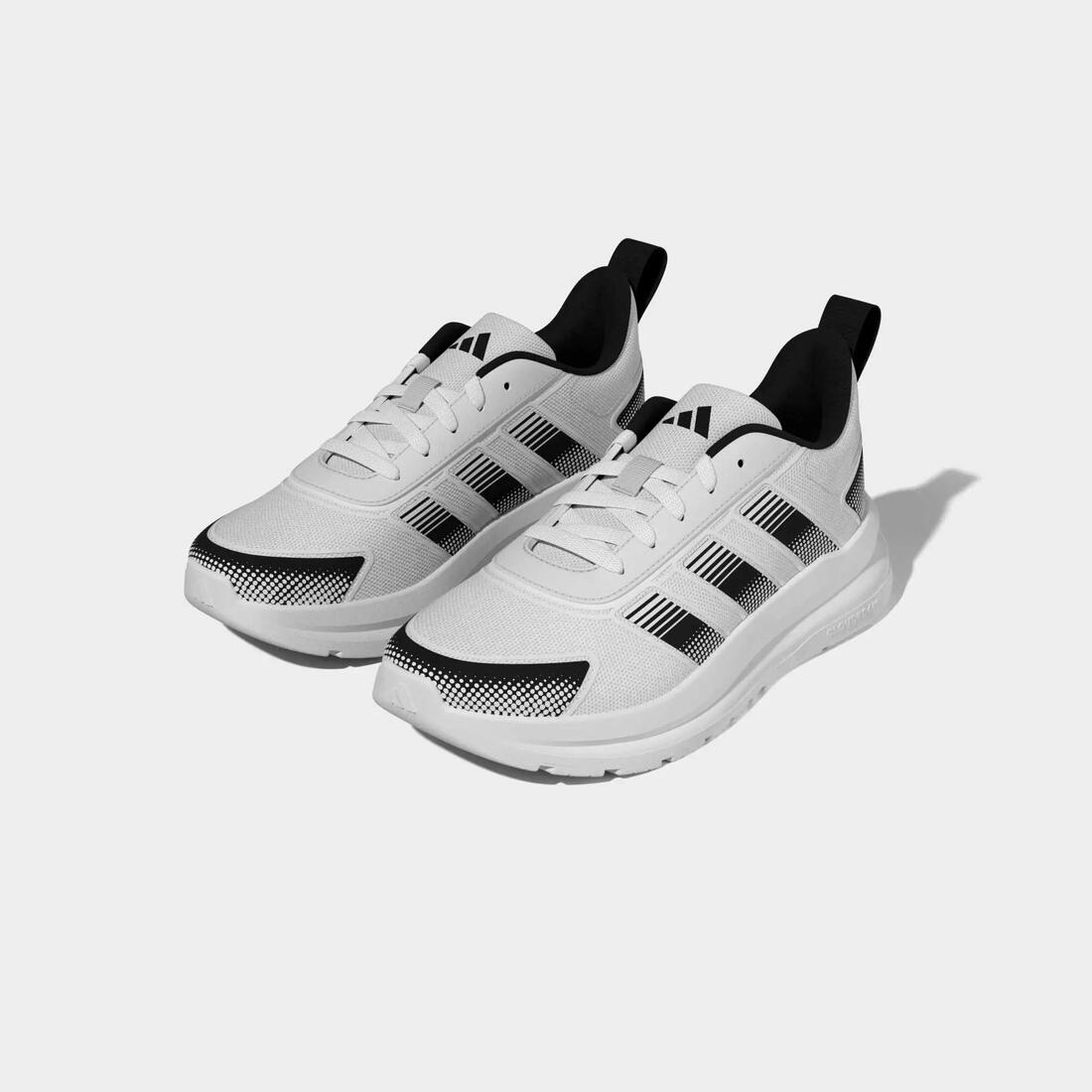 Chaussures de sport respirantes enfant, blanc et noir