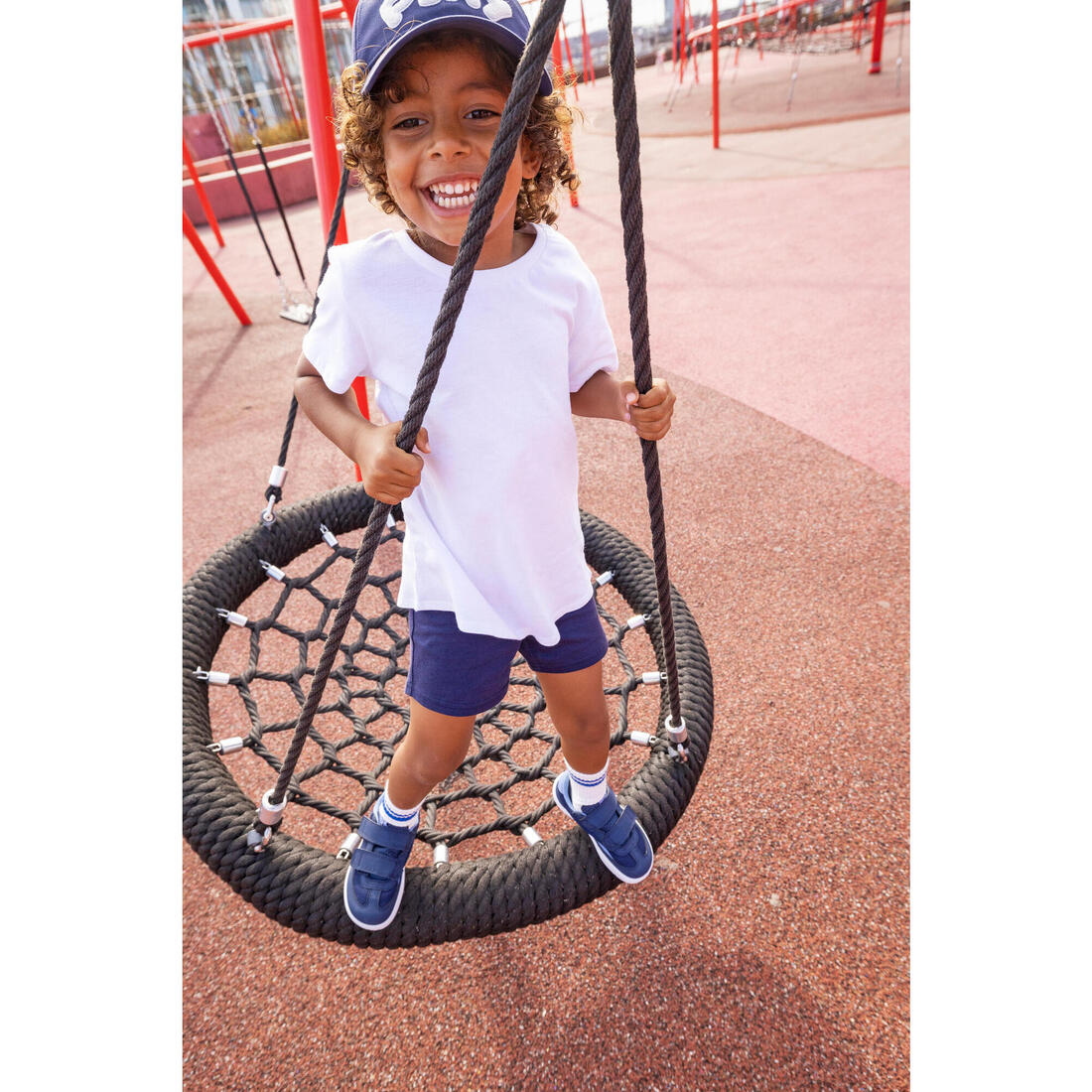 Chaussures Barefoot à scratch légères enfant, Stepper First