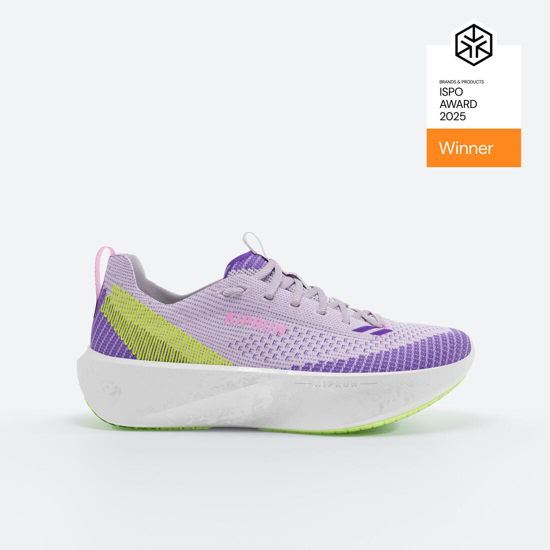 Chaussures de Running Femme, Kiprun KipX violette