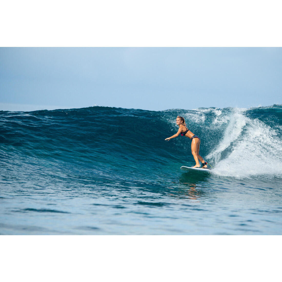 Bas de maillot de bain de surf femme ajouré avec cordon de serrage SAVANA FOAMY