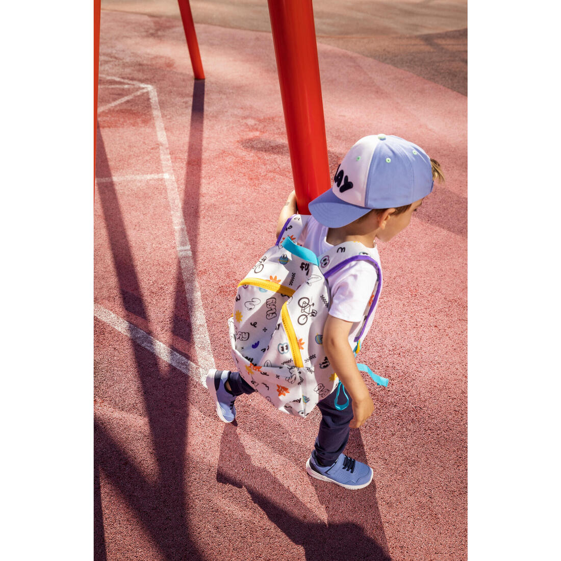 Chaussures Barefoot à scratch résistantes enfant, Stepper Daily