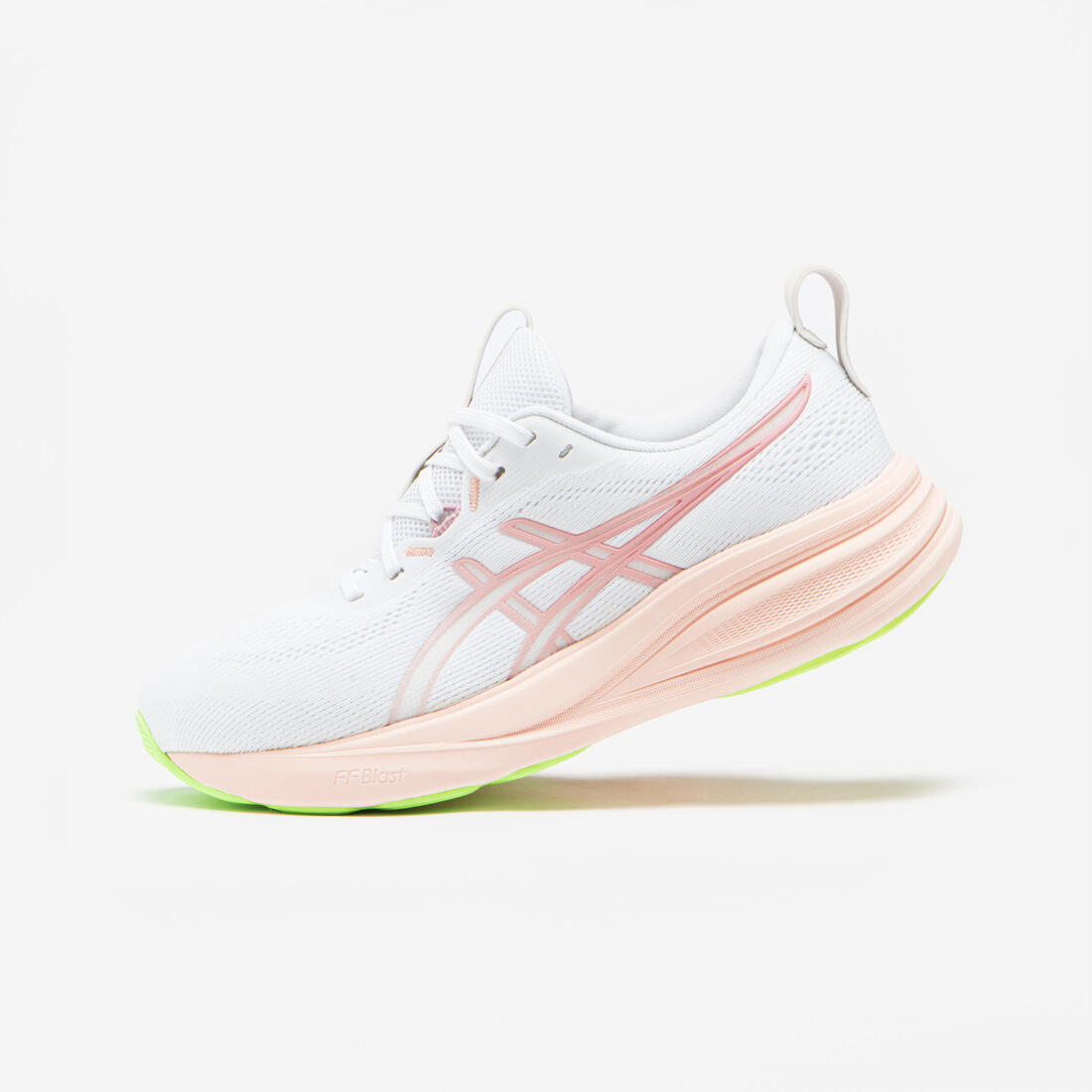 Chaussure de running femme, Asics Gel-Pulse blanc et