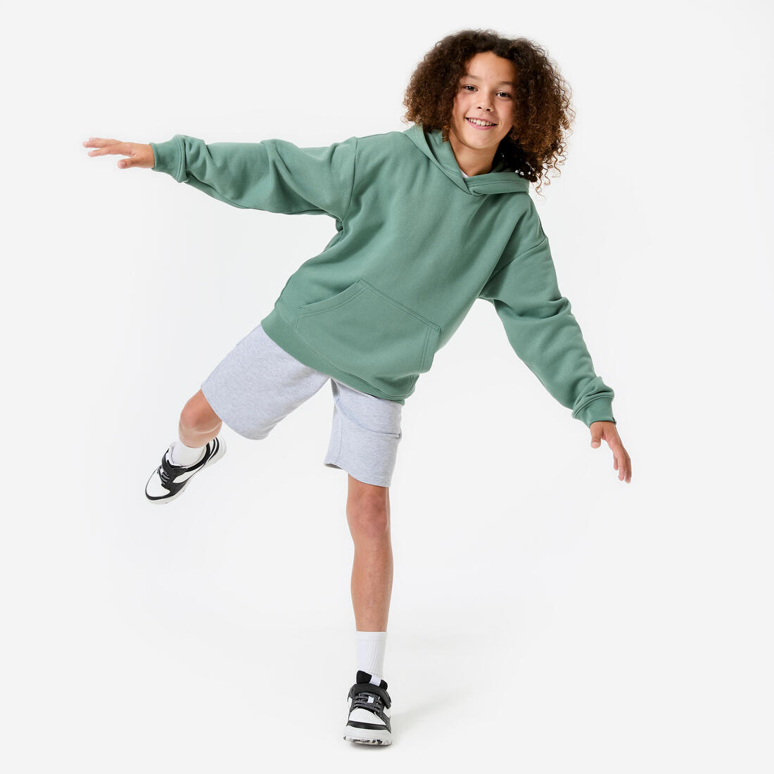 Sweat à capuche oversize enfant