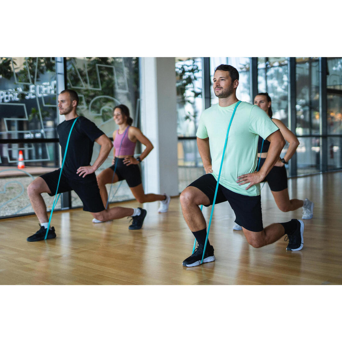 Short de fitness en molleton avec poches homme