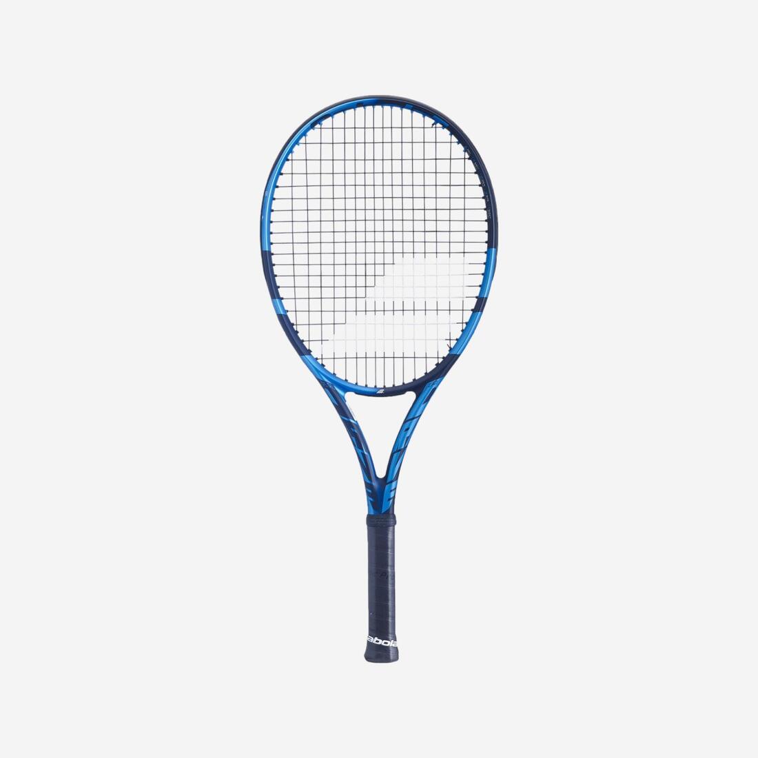 RAQUETTE DE TENNIS ENFANT BABOLAT PURE DRIVE JR 26 BLEU NOIR
