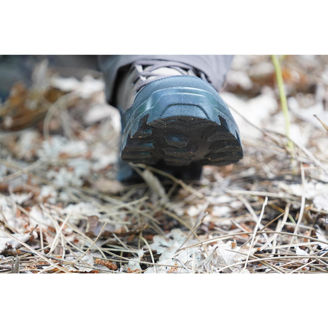 Chaussures chasse respirantes cuir marron crosshunt 100 d montantes